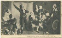 Rouget-de-Lisle. Rouget de L'Isle chantant la Marseillaise, de Pils. (Tableau Musée du Louvre).