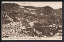 1 Saint-Claude (Jura). – Vue générale et Mont Septmoncel - Cirques des Foules (LL. Selecta)