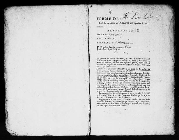 Registre du 4 mars 1761 au 31 mars 1762