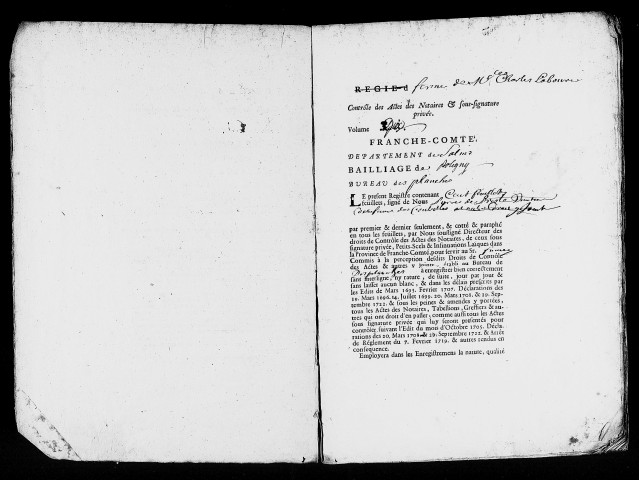 Registre du 13 février 1731 au 10 août 1732