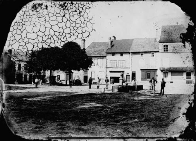 Place des Annonciades. Nozeroy