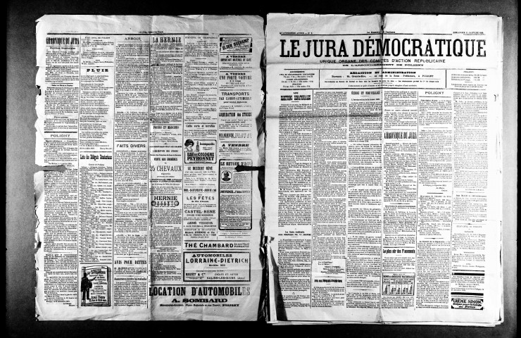 Le Jura démocratique (1920-1921)
