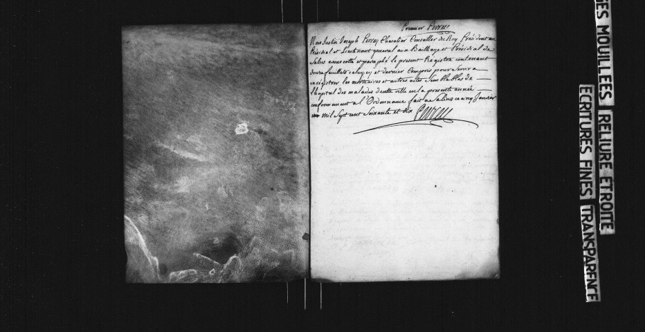 Sépultures, 1770-1784