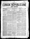 L'Union républicaine du Jura. 1918.