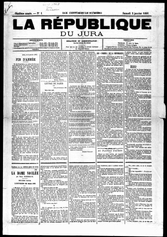 La République du Jura (1891-1903)