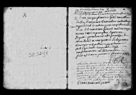 Baptêmes, mariages, sépultures 6 janvier 1757 - 25 décembre 1769.