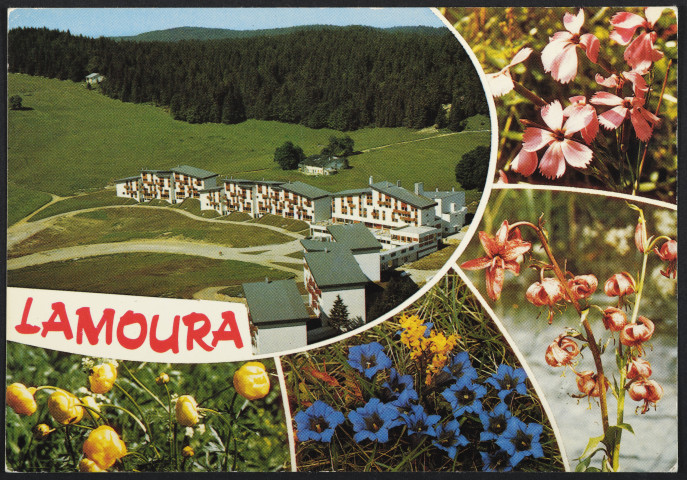 Lamoura (Jura), Altitude 1156m. Le village de vacances