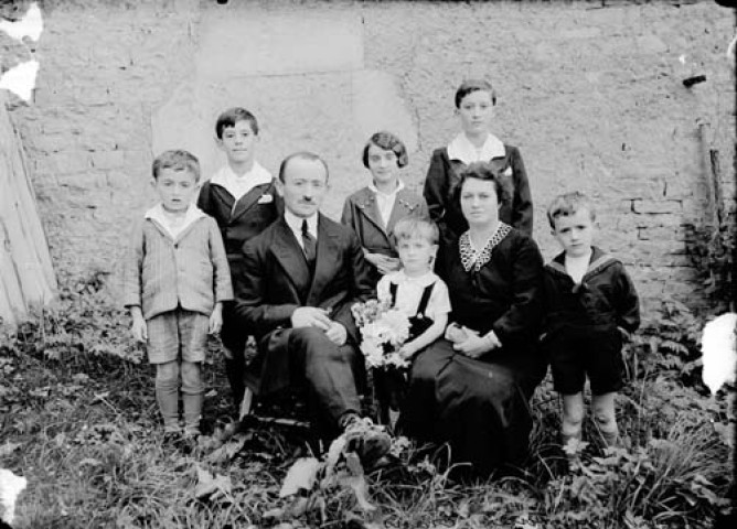 Famille Raymond Courvoisier. Crans