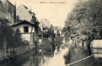Dole (Jura). 15. Le canal des tanneurs.