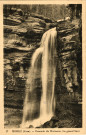 Morez (Jura). 17. La cascade du Hérisson, Le grand saut. Rotureau, Morez.