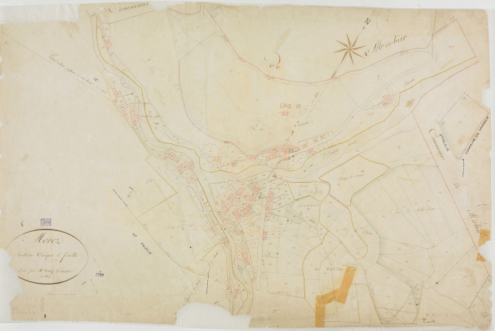 Morez, section unique, feuille 1.géomètre : Tabey