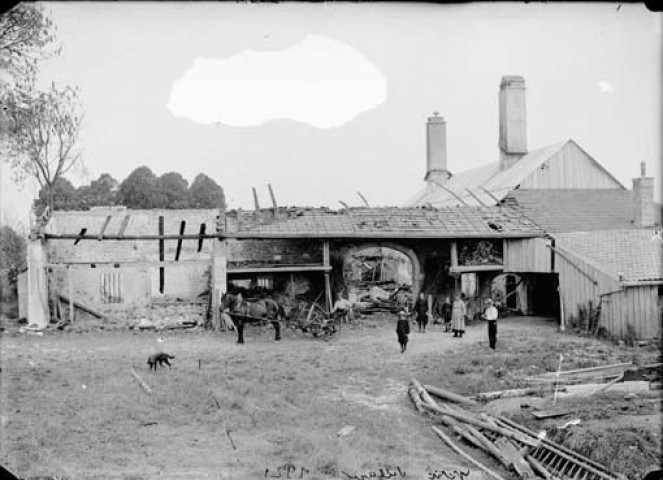 Ferme Rousseau. Petit-Villard. 1921