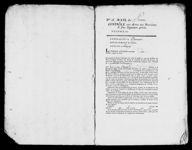 Registre du 28 février au 24 novembre 1769