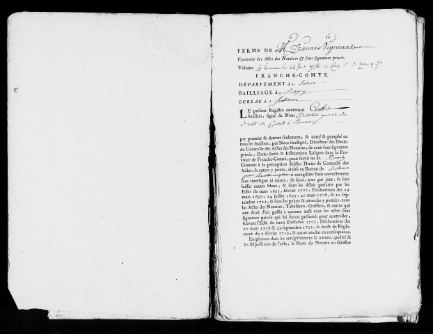 Registre du 24 janvier 1756 au 3 mai 1757