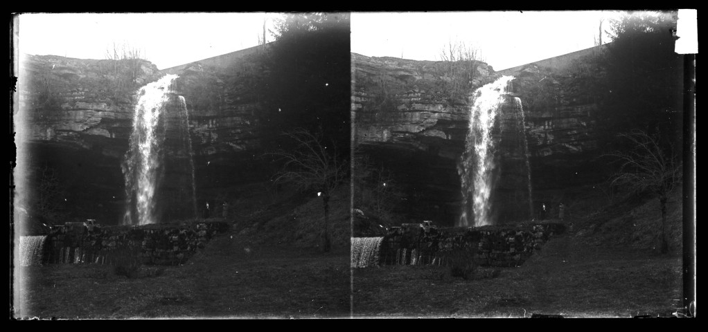 Cascades du Hérisson, le Saut Girard près de Bonlieu.