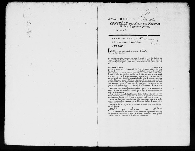 Registre du 28 octobre 1765 au 10 mars 1767