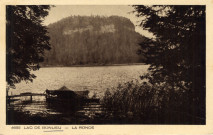 Bonlieu (Jura). Lac de Bonlieu. La Ronde. Mulhouse-Dornach, Braun et Cie.