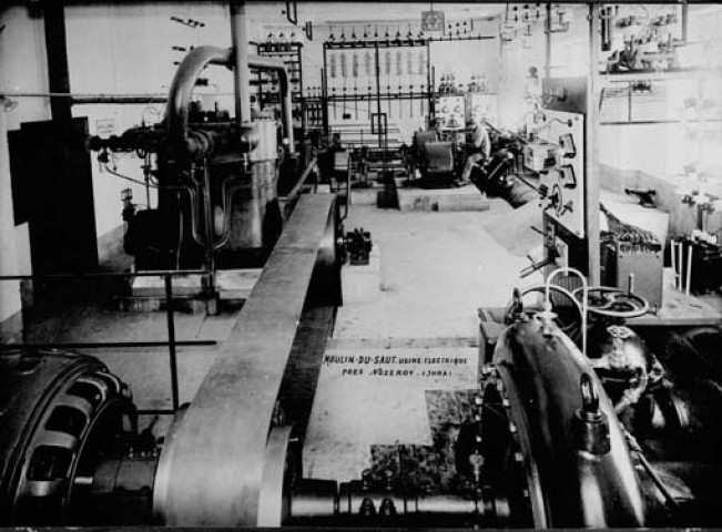 Moulin du Saut, usine électrique