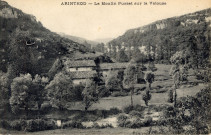 Arinthod (Jura). Le Moulin Pusset sur la Valouse. Arinthod, G.Mercier.