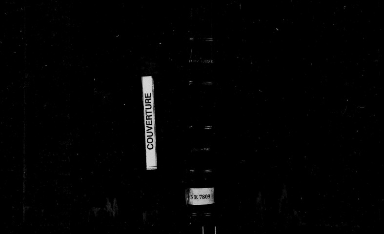 Naissances, mariages, décès, publications de mariage.