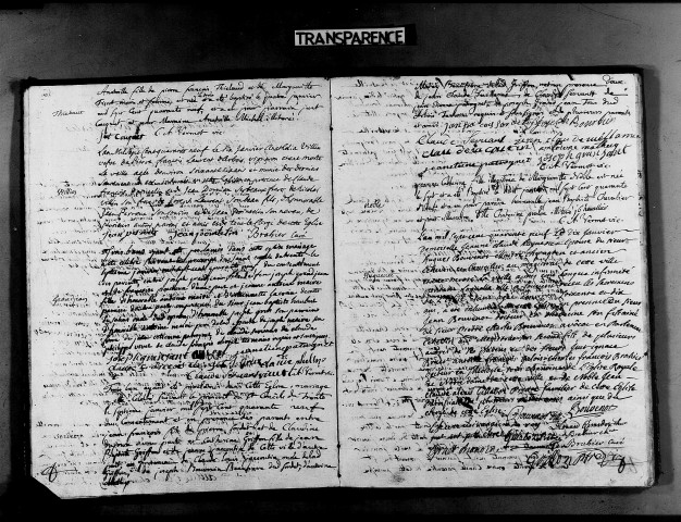 Baptêmes, mariages, sépultures 1er janvier 28 novembre 1749