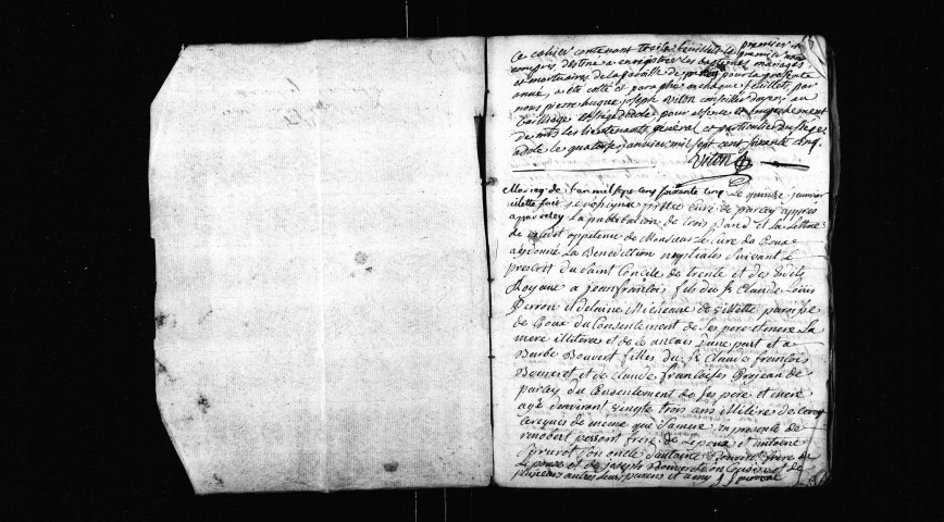 Baptêmes, mariages, sépultures.