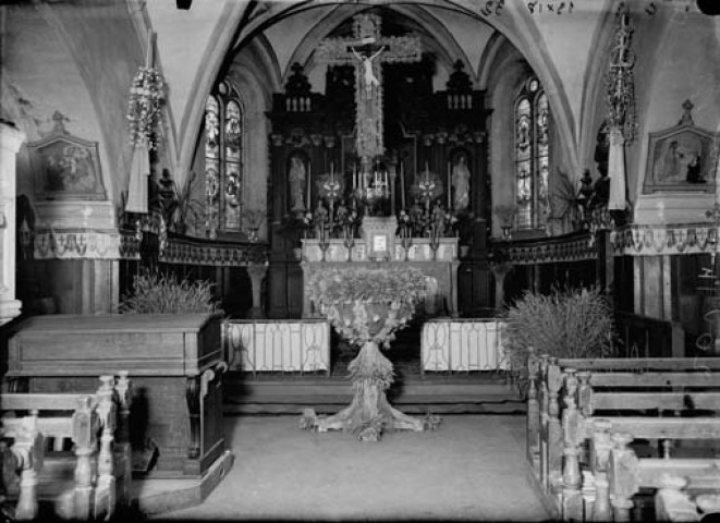 Eglise de Gillois (l'intérieur)