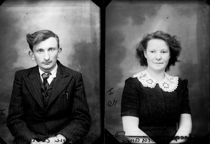 Identités. Mademoiselle Suzanne Jacques. Doye / Cart-Lamy. Arsure