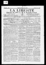 La Liberté du Jura et de la Franche-Comté. 1898.