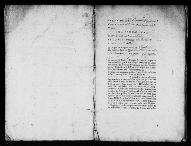 Registre du 12 mars 1755 au 18 juin 1756