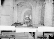 Intérieur, nef de droite de l'église de Saint-Hymetière
