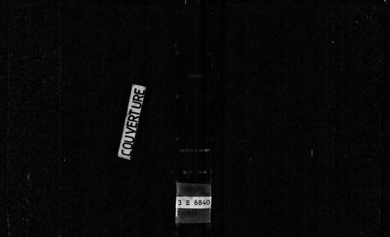 Publications de mariage.