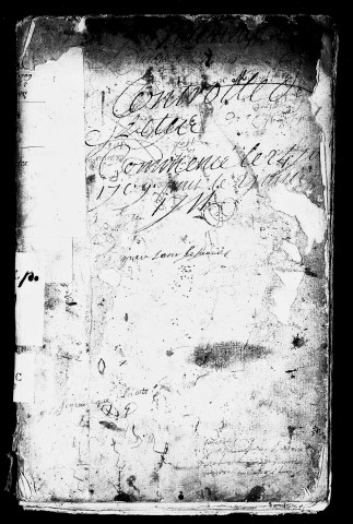 Registre du 24 juillet 1709 au 2 septembre 1711