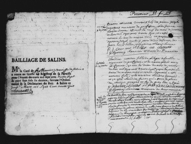 Baptêmes, mariages et sépultures, 10 janvier - 17 décembre 1737, 8 janvier - 14 décembre 1738, 20 janvier - 22 décembre 1739, 6 janvier - 30 décembre 1740, 10 janvier - 28 décembre 1741, minutes.