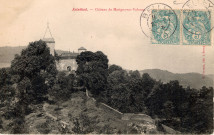Arinthod (Jura). Le château de Marigna-sur-Valouse. Bourg, B.Fernand.