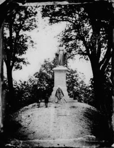Statue de la vierge, Mission 1864. NOzeroy