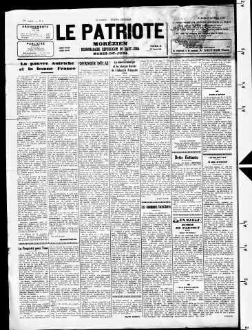 Le Patriote morézien.