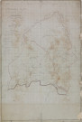 Villette-lès-Arbois, à l'encre, par Tabey, 65 cm x 97 cm.