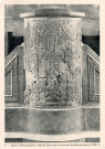 Suisse. 8. L'église de RomainMôtier. Ambon découvert au cours des fouilles, attribué au XIIIème siècle. S.A. Genève (Suisse), imprimerie Rotogravure.