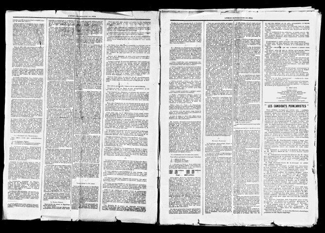 L'Union républicaine du Jura. 1924.