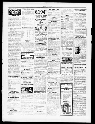 L'Echo de la Montagne. 1931-1932.