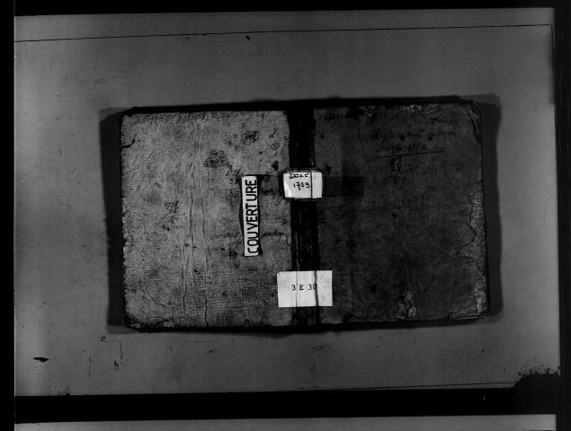 Baptêmes, mariages, sépultures février 1759-janvier 1760.