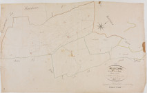Bellecombe, section B, le Détroit, feuille 1.géomètre : Trésy