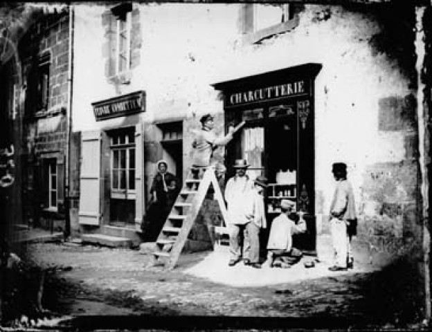 Réfection d'une vitrine (charcuterie)