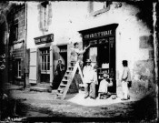 Réfection d'une vitrine (charcuterie)