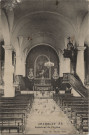 Chamblay (Jura). Intérieur de l'église. Dole, Pap. Lib. Payan