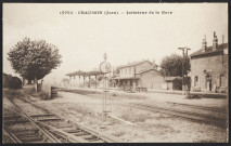 Chaussin - Intérieur de la gare