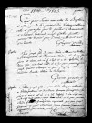 Baptêmes, mariages, juin 1800 à novembre 1805.