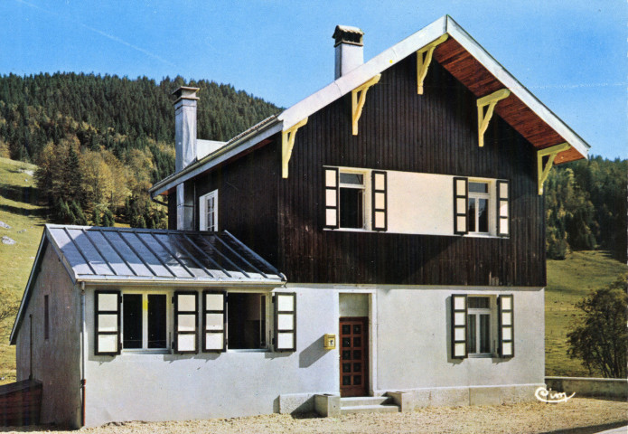 Lamoura (Jura). Alt. 1175m. Association des Pupilles de l'école Publique du Jura. Chalet annexe de la Combe du Lac- CI.22. Mâcon.