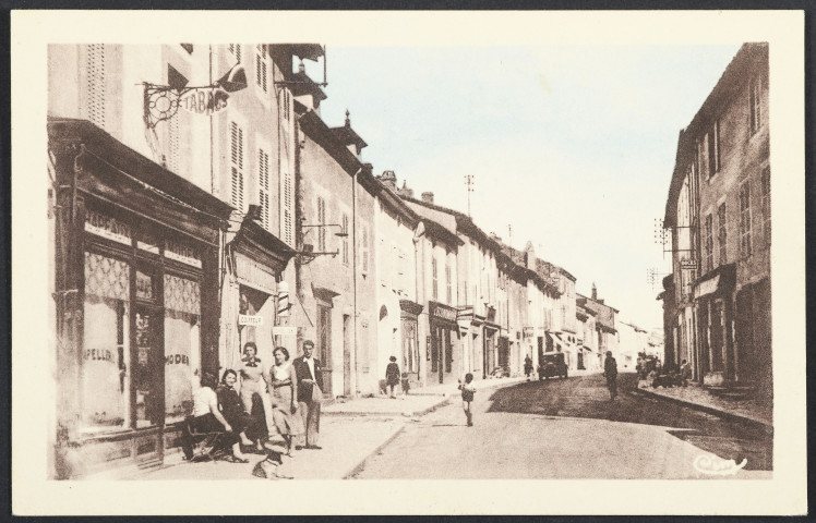 Cousance - La Grande rue